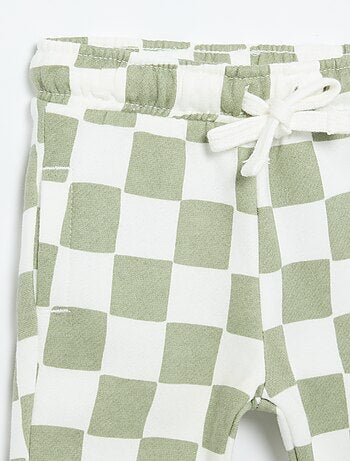 Pantalon jogging à motif