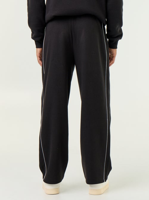 Pantalon jogging avec liserés - Kiabi