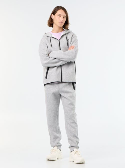 Pantalon jogging avec poches zippées - Kiabi Pantalon jogging avec poches zippées - Kiabi