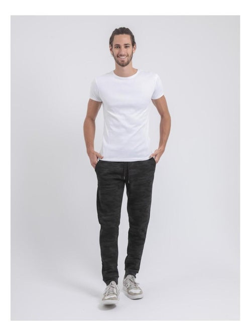 Pantalon jogging camouflage VAREDSOU - Kiabi