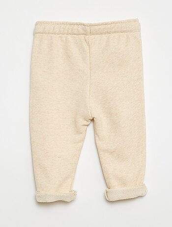 Pantalon jogging en french terry