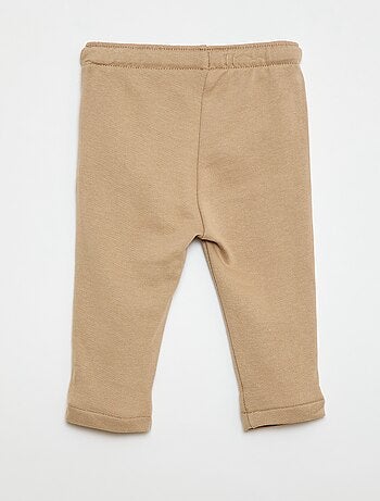 Pantalon jogging en french terry