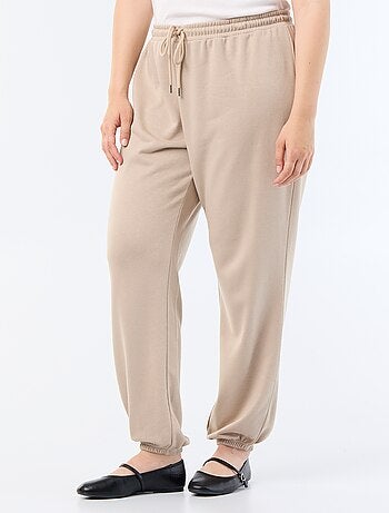 Pantalon jogging en french terry