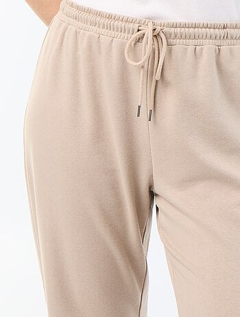Pantalon jogging en french terry