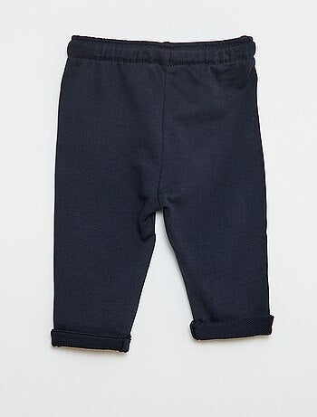 Pantalon jogging en french terry