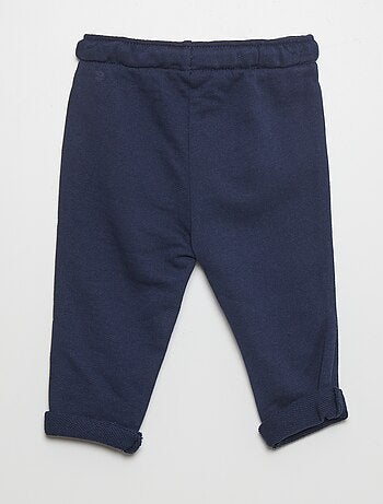 Pantalon jogging en french terry