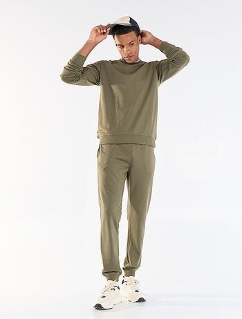 Pantalon jogging en French Terry
