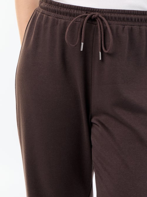 Pantalon jogging en french terry - Kiabi