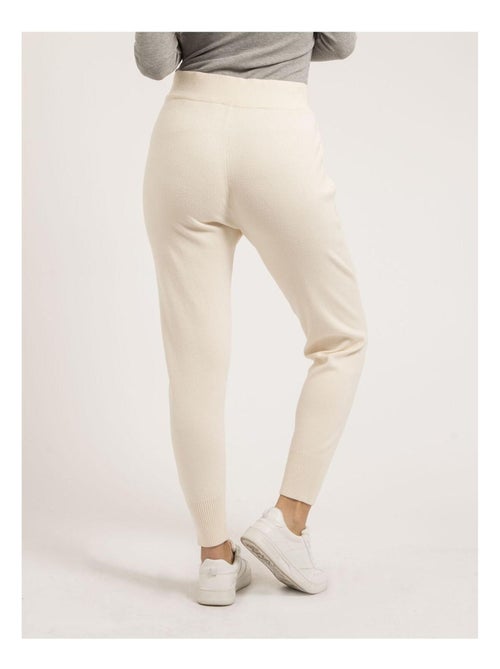 Pantalon jogging en maille elsa - Kiabi