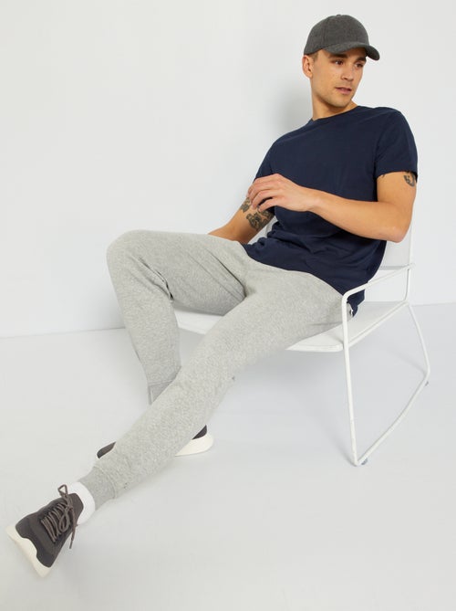 Pantalon jogging en molleton - Kiabi