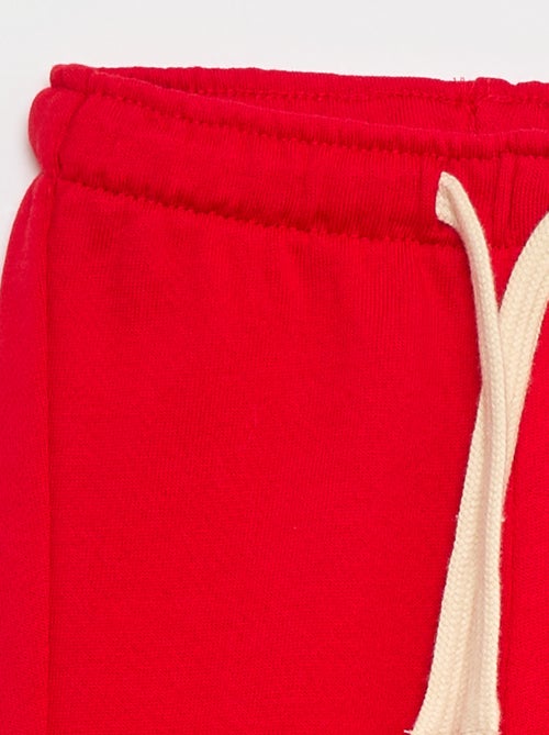 Pantalon jogging en molleton non gratté - Kiabi