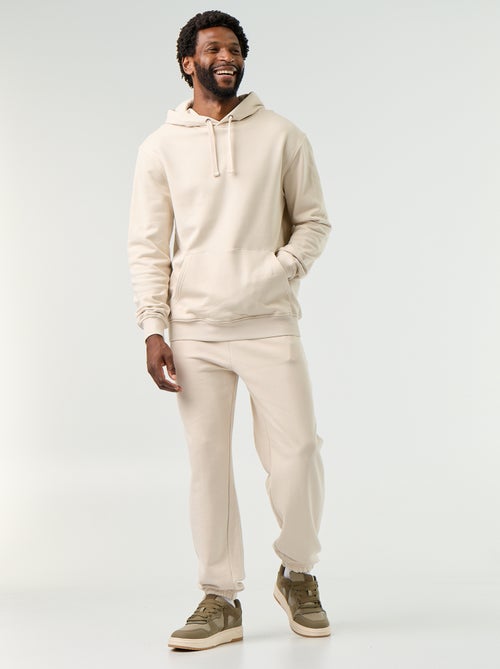 Pantalon jogging en molleton uni - Kiabi Pantalon jogging en molleton uni - Kiabi