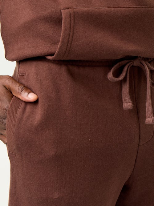 Pantalon jogging en molleton uni - Kiabi Pantalon jogging en molleton uni - Kiabi