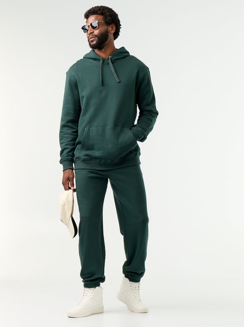 Pantalon jogging en molleton uni - Kiabi Pantalon jogging en molleton uni - Kiabi