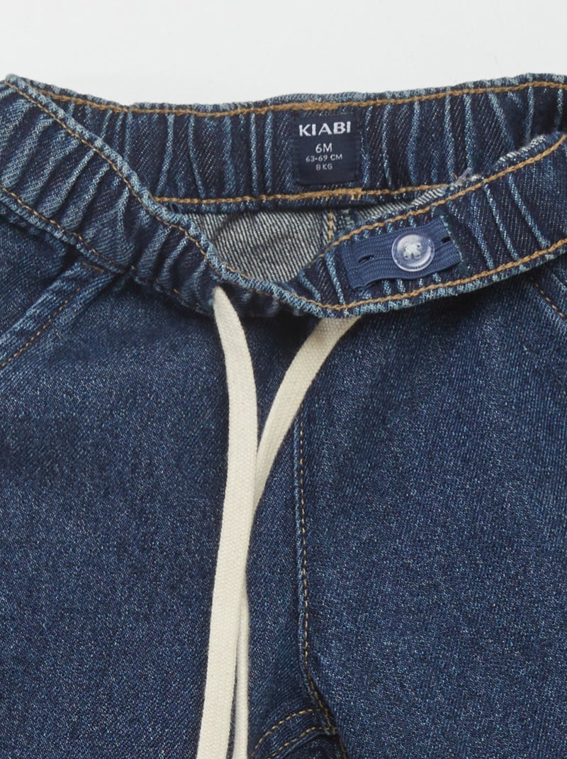 Pantalon jogging en twill Stone - Kiabi