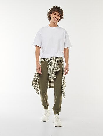 Pantalon jogging léger uni