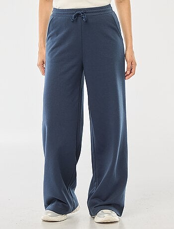Pantalon jogging femme en maille