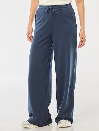 Pantalon jogging femme en maille
