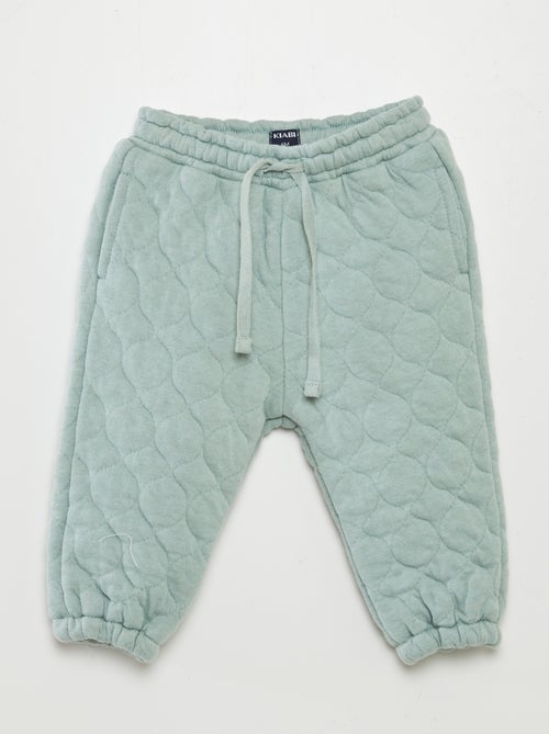Pantalon jogging matelassé et rembourré - Kiabi
