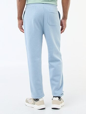 Pantalon jogging uni avec cordons de serrage à la taille