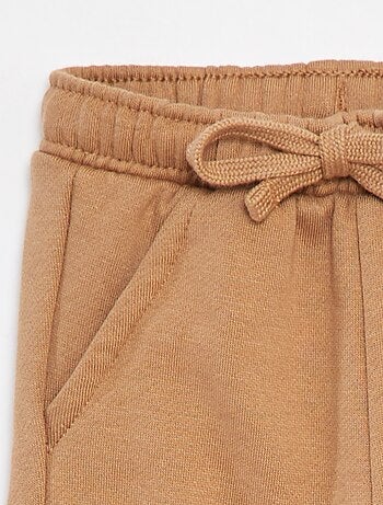 Pantalon jogging uni avec grandes poches