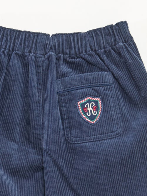 Pantalon 'Kiabi & Catherine Painvin' en velours de coton uni - Kiabi