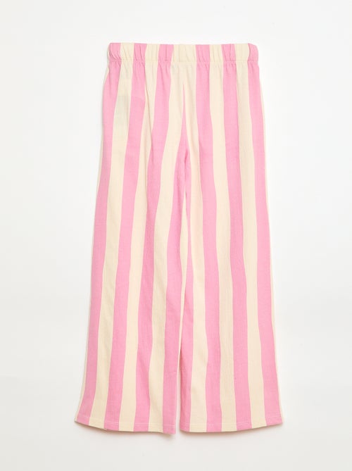 Pantalon large - Grafik Edition - Kiabi