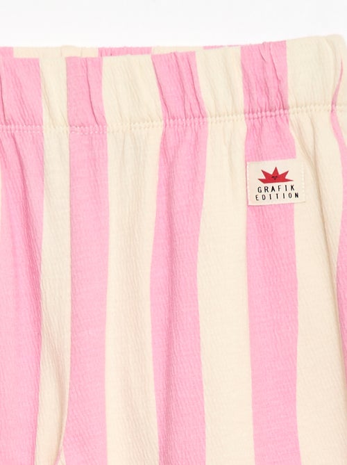 Pantalon large - Grafik Edition - Kiabi