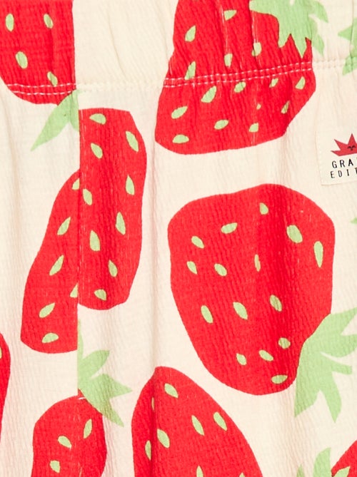 Pantalon large - Grafik Edition - Kiabi