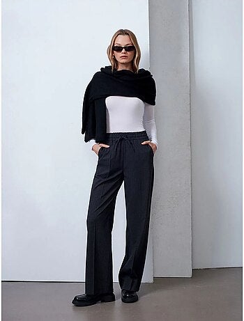 Pantalon large à enfiler dilvin