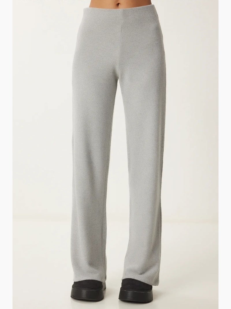 Pantalon large à enfiler istanbul Gris clair - Kiabi