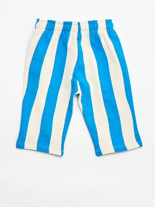 Pantalon large à motif - Kiabi