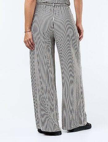 Pantalon large à pinces