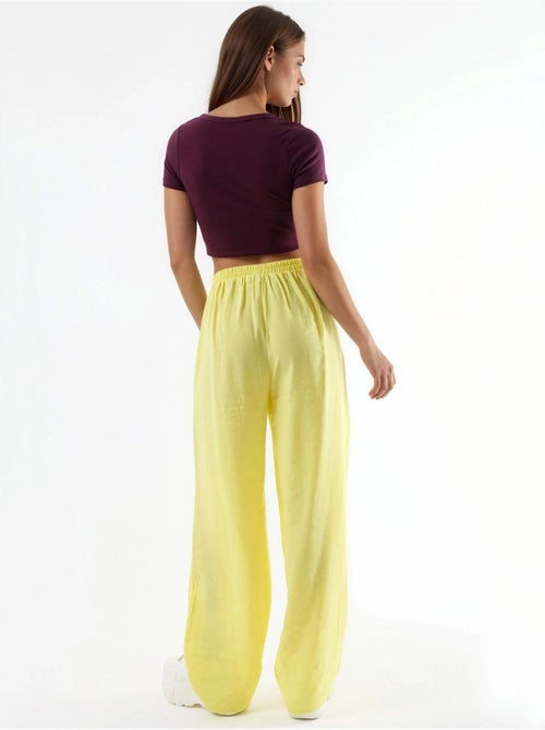 Pantalon large à pinces busem - Kiabi Pantalon large à pinces busem - Kiabi
