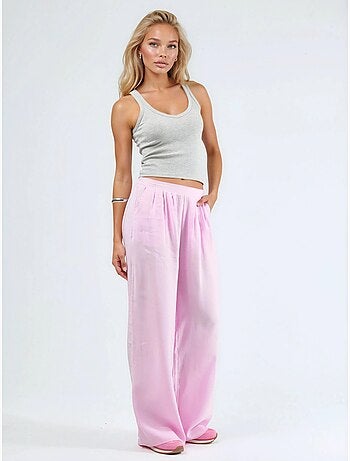 Pantalon large à pinces busem