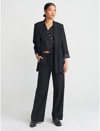 Pantalon large à rayures dilvin