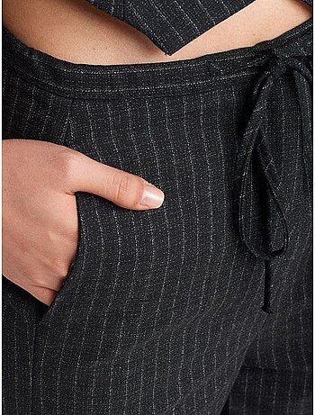 Pantalon large à rayures dilvin