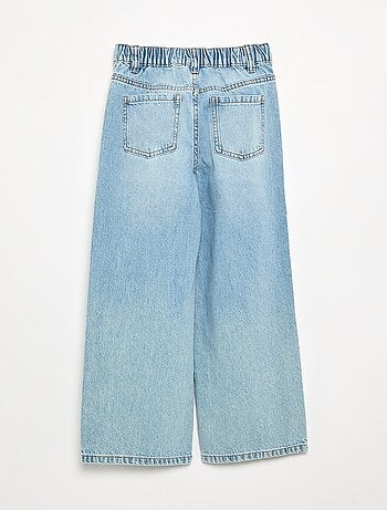 Pantalon large à strass