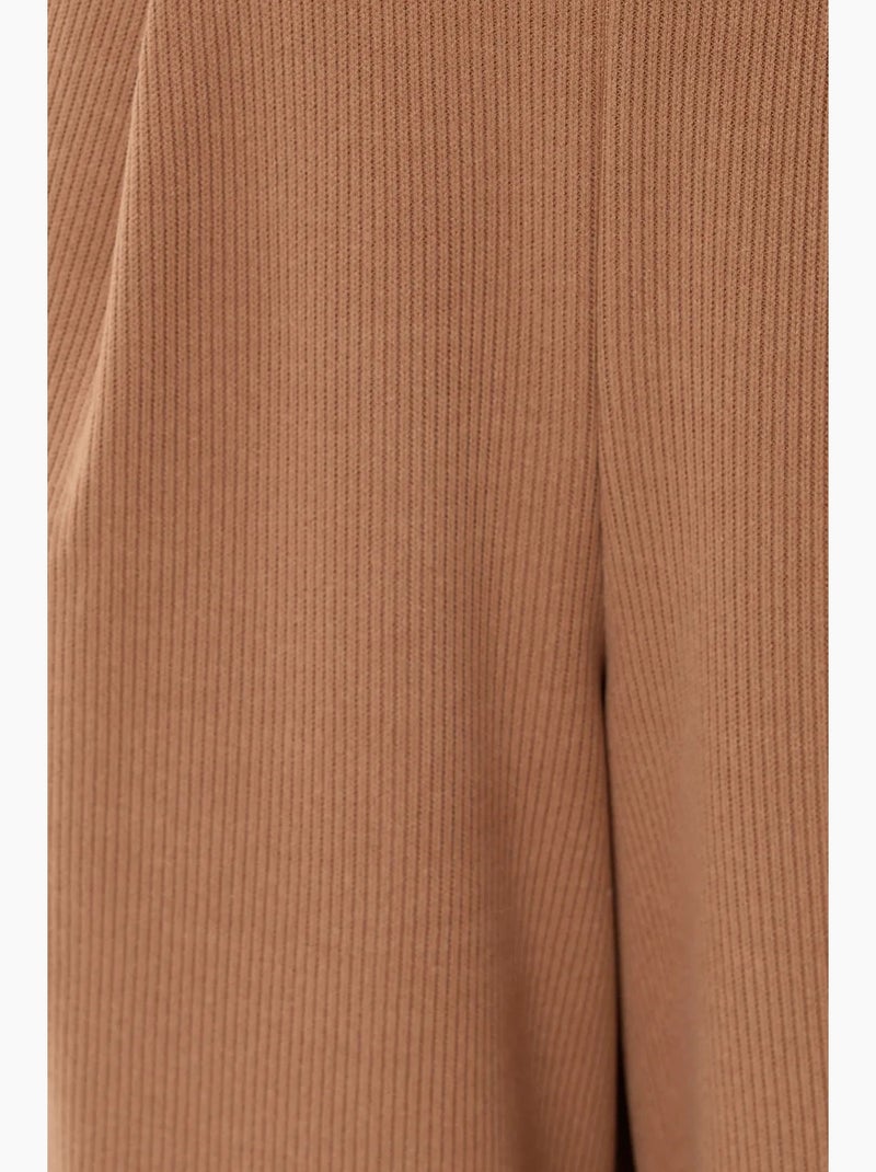 Pantalon large à taille élastique hiccup Marron - Kiabi