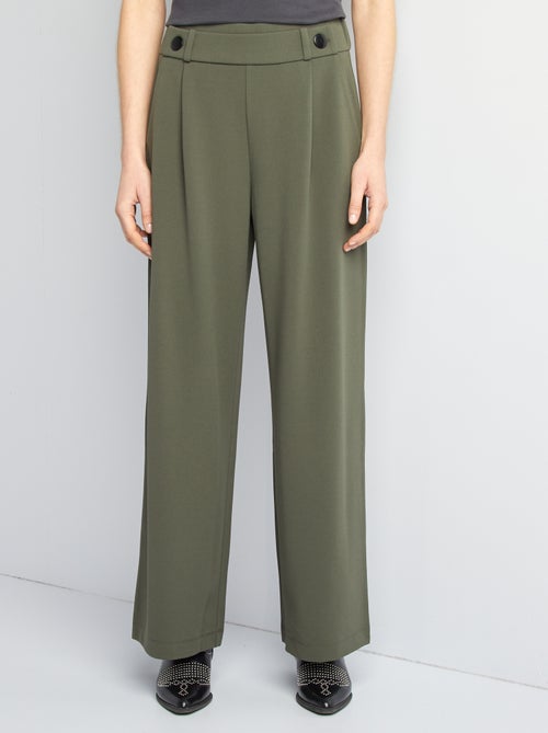 Pantalon large à taille haute 'JDY' - Kiabi