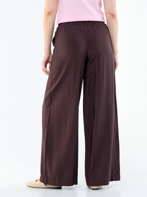 Pantalon large avec 2 poches - Kiabi