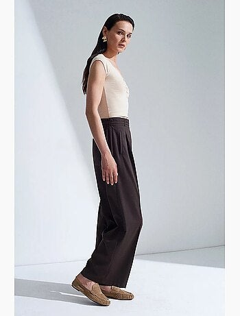 Pantalon large avec ceinture dilvin