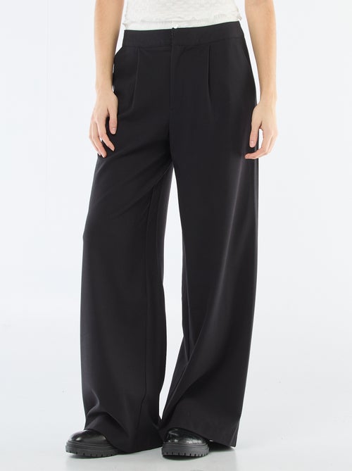 Pantalon large avec taille boxer - Kiabi