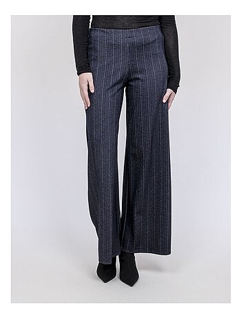 Pantalon large chevron evaristo