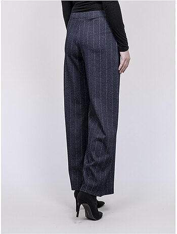 Pantalon large chevron evaristo