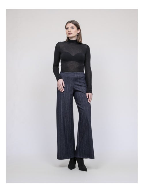 Pantalon large chevron evaristo - Kiabi Pantalon large chevron evaristo - Kiabi