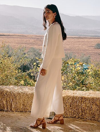 Pantalon large de cérémonie