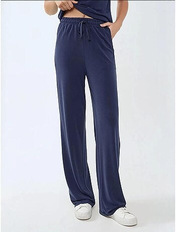 Pantalon large doux au toucher hiccup