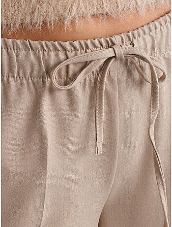 Pantalon large en crêpe dilvin