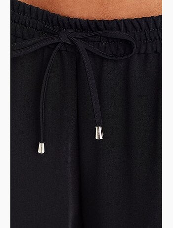 Pantalon large en crêpe dilvin
